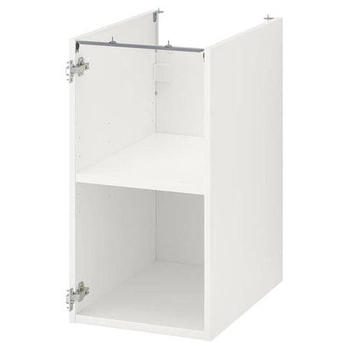 ENHET - Base cb w shelf, white, 40x60x75 cm
