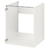 ENHET base cb f sink, white, 60x60x75 cm