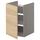 ENHET - Bs cb f wb w shlf/door, grey/oak effect, 40x42x60 cm