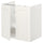ENHET - Bs cb f wb w shlf/doors, white/white frame, 60x42x60 cm