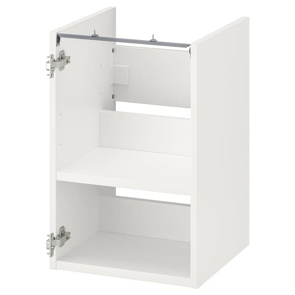 Ikea ENHET - Base cb f washbasin w shelf, white, 40x40x60 cm