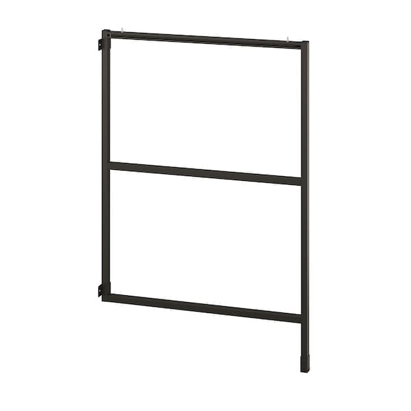 ENHET - Supporting side panel/leg, anthracite, 60x1.8x87.5 cm