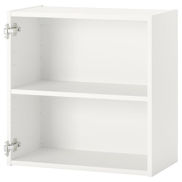 ENHET - Wall cb w 1 shelf, white, 60x30x60 cm - best price from Maltashopper.com 90440429
