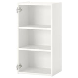 ENHET wall cb w 2 shelves, white, 40x30x75 cm