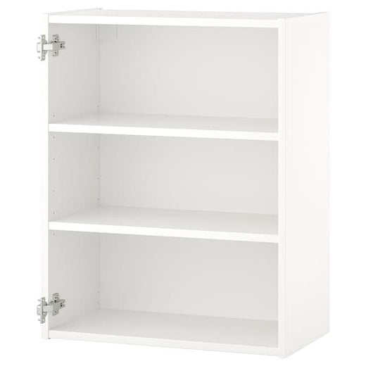 ENHET wall cb w 2 shelves, white, 60x30x75 cm