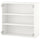 ENHET wall cb w 2 shelves, Width: 80 cmDepth: 30 cmHeight: 75 cmMaximum load/shelf: 16 kg