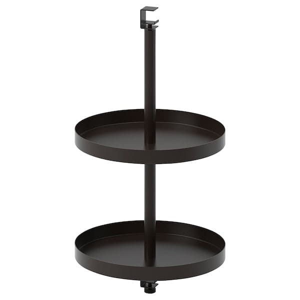 ENHET - Swivel shelf, anthracite, 40x21 cm