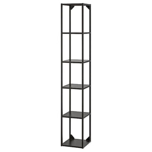 Ikea ENHET - High fr w shelves, anthracite, 30x30x180 cm