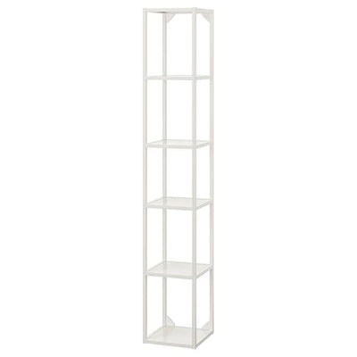 ENHET - High fr w shelves, white, 30x30x180 cm - best price from Maltashopper.com 40448946
