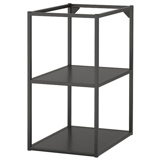 Ikea ENHET - Base fr w shelves, anthracite, 40x60x75 cm