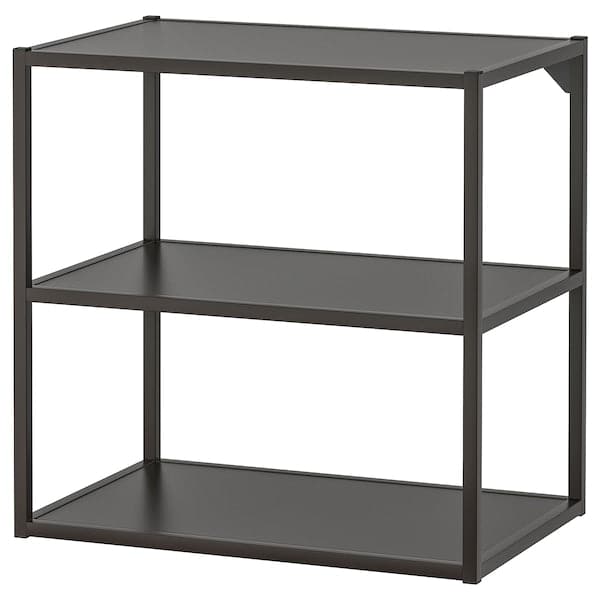 Ikea ENHET - Base fr w shelves, anthracite, 60x40x60 cm