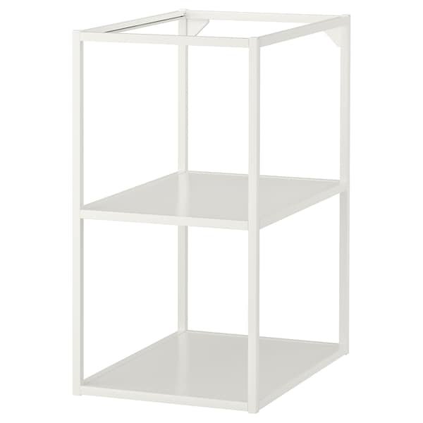 ENHET - Base fr w shelves, white, 40x60x75 cm