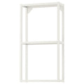 ENHET wall frame with shelves, white, 40x15x75 cm
