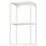 ENHET wall frame with shelves, white, 40x30x75 cm