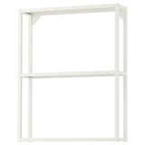 ENHET wall frame with shelves, white, 60x15x75 cm