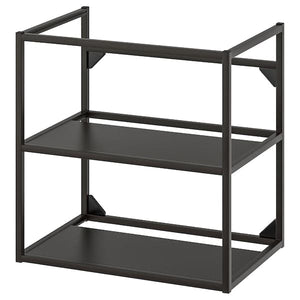 Ikea ENHET - Base frame for washbasin, anthracite, 60x40x60 cm