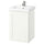 ENHET / TVÄLLEN - Washbasin/sink unit/miscelat, white/white frame,44x43x65 cm