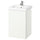 ENHET / TVÄLLEN - Washbasin/sink unit/mixer, white,44x43x65 cm