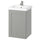 ENHET / TVÄLLEN - Washbasin/sink unit/miscelat, grey/grey frame,44x43x65 cm