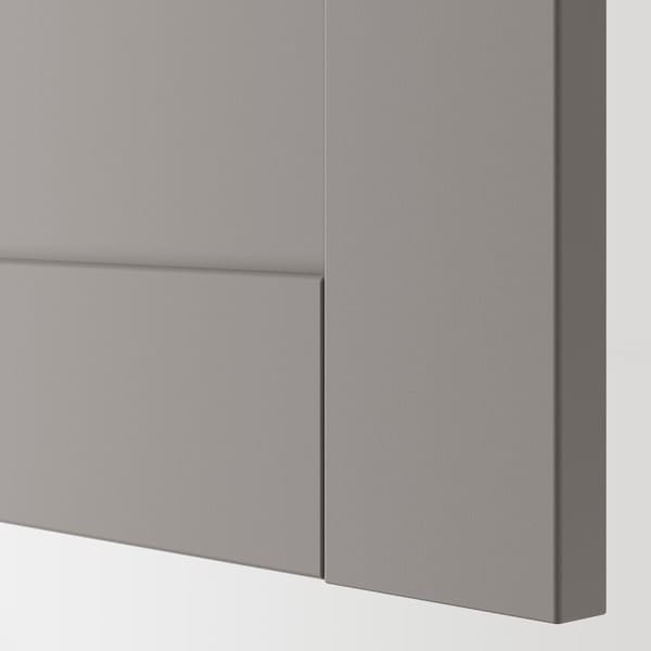Ikea ENHET / TVÄLLEN - Washbasin / washbasin unit/miscelat, grey/grey frame,64x43x65 cm