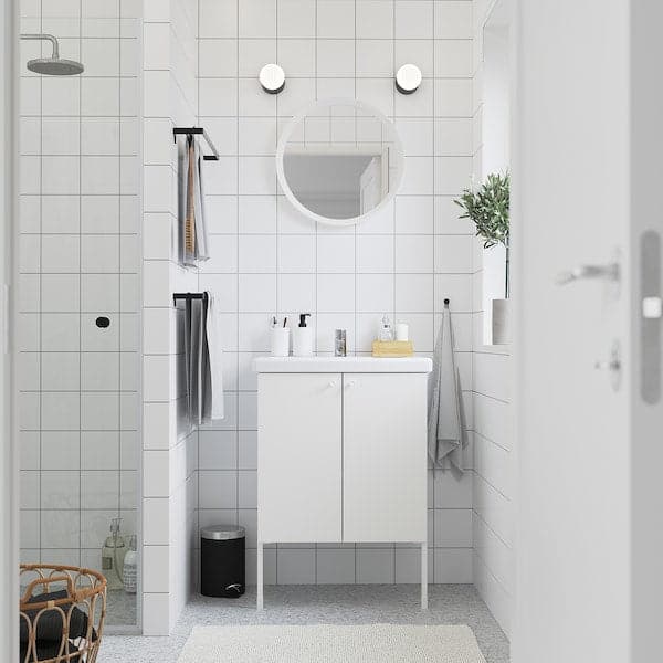 ENHET / TVÄLLEN - Washbasin cabinet with 2 doors