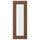 ENKÖPING - Glass door, brown walnut effect, 30x80 cm