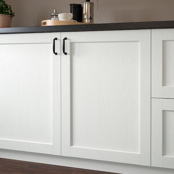 ENKÖPING - Door, white wood effect, 20x80 cm - best price from Maltashopper.com 30505758