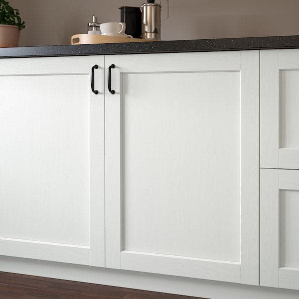 Ikea ENKÖPING - Door, white wood effect, 40x40 cm