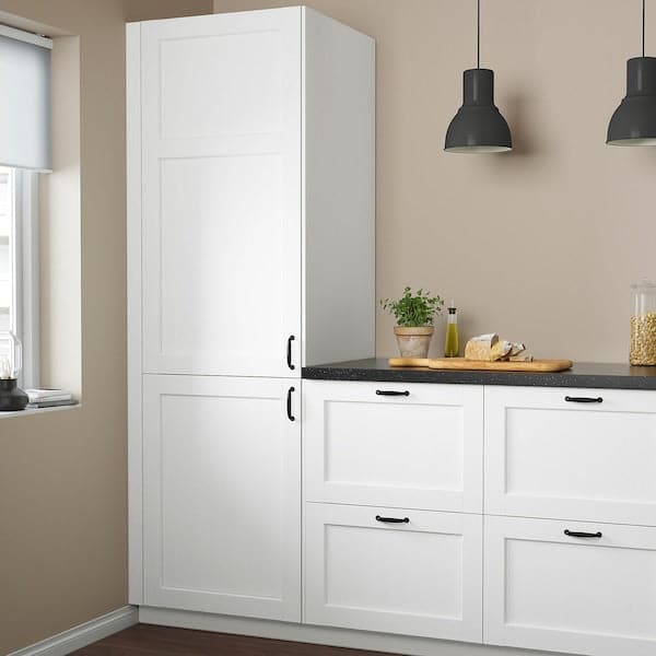 Ikea ENKÖPING - Door, white wood effect, 60x80 cm