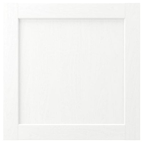 ENKÖPING - Door, white wood effect, 60x60 cm