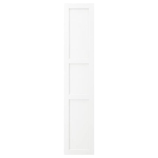 ENKÖPING - Door, white wood effect, 40x200 cm - best price from Maltashopper.com 30505763