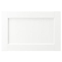 ENKÖPING - Door, white wood effect, 60x40 cm - best price from Maltashopper.com 40505772