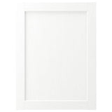 ENKÖPING door, white wood effect, 60x80 cm