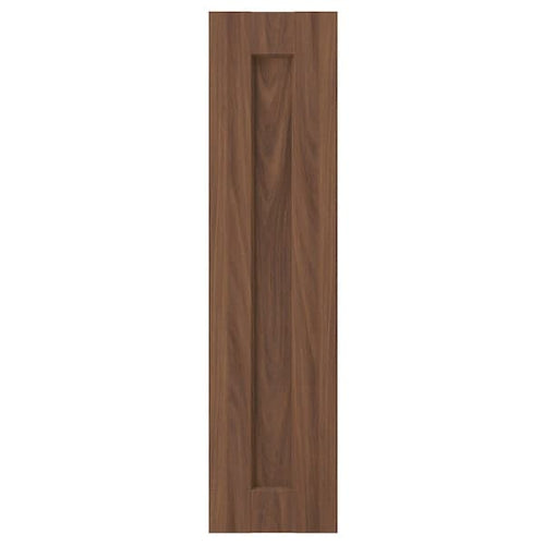 ENKÖPING - Door, brown walnut effect, 20x80 cm
