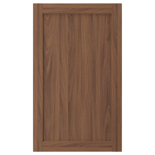 Ikea ENKÖPING - Door, brown walnut effect, 60x100 cm