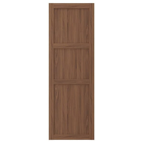 ENKÖPING - Door, brown walnut effect, 60x180 cm