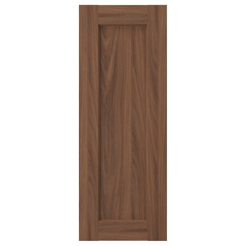 ENKÖPING - Door, brown walnut effect, 30x80 cm