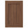 ENKÖPING door, brown walnut effect, 40x60 cm