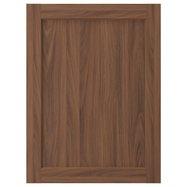 ENKÖPING Door, brown walnut effect, 60x80 cm - best price from Maltashopper.com 70516590