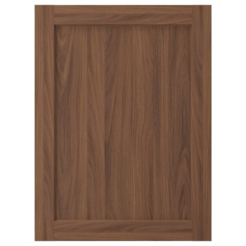 ENKÖPING - Door, brown walnut effect, 60x80 cm