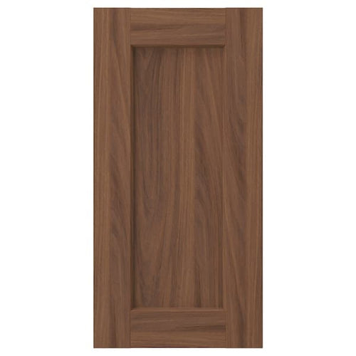 ENKÖPING Door, brown walnut effect,30x60 cm