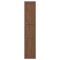ENKÖPING Door, brown walnut effect,40x200 cm , - best price from Maltashopper.com 00516579