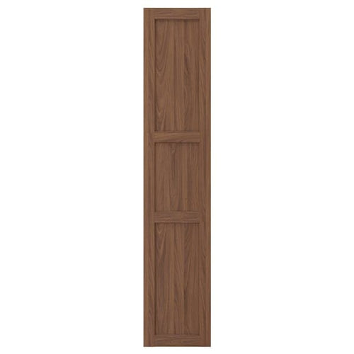 ENKÖPING - Door, brown walnut effect, 40x200 cm