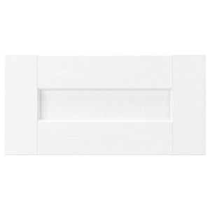 ENKÖPING - Drawer front, white wood effect, 40x20 cm - best price from Maltashopper.com 30505777