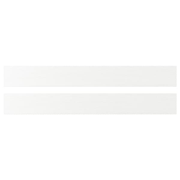 Ikea ENKÖPING - Drawer front, white wood effect, 80x10 cm