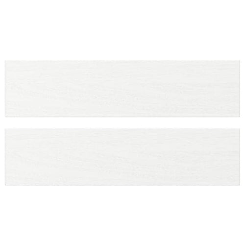 ENKÖPING - Drawer front, white wood effect, 40x10 cm