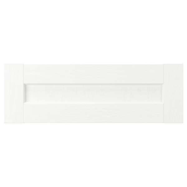 ENKÖPING - Drawer front, white wood effect, 60x20 cm - best price from Maltashopper.com 70505780