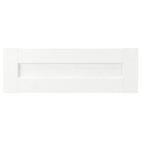 ENKÖPING - Drawer front, white wood effect, 60x20 cm - best price from Maltashopper.com 70505780
