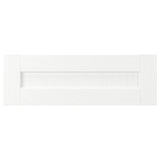 ENKÖPING drawer front, white wood effect, 60x20 cm