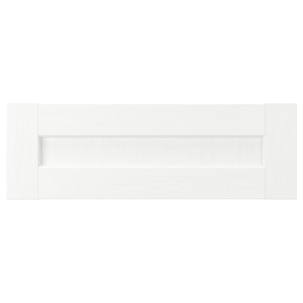 Ikea ENKÖPING - Drawer front, white wood effect, 60x20 cm
